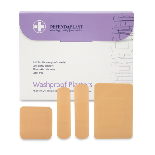 Dependaplast Waterproof Plasters - Assorted - product photo