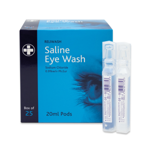 Saline Eye Pods - product photo