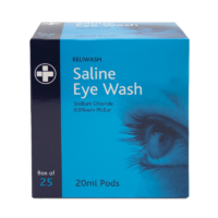 Saline Eye Pods - detail view