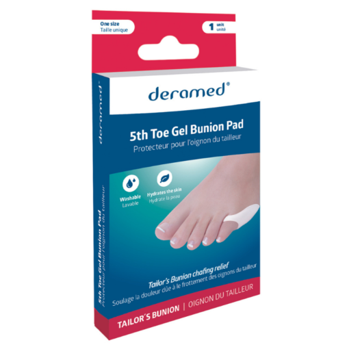 Deramed 5th Toe Gel Bunion Pad - product photo