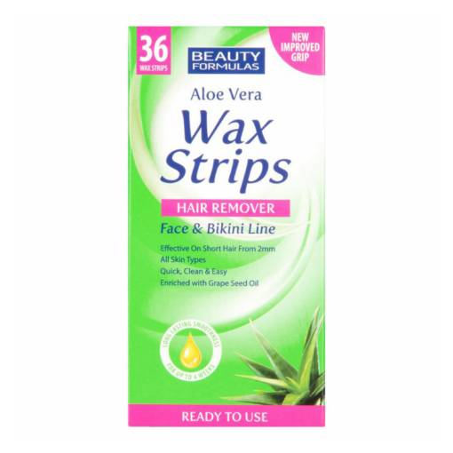 Beauty Formulas Face & Bikini Line Wax Strips - product photo
