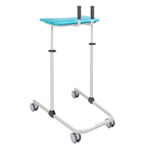 PAULA Forearm Support Walking Table – Adjustable, Foldable, Four-Wheel Walking Aid (Steel Frame)