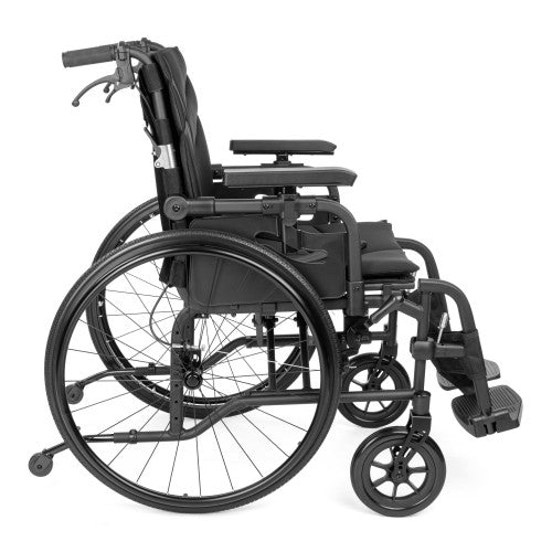 ELITE-TIM Aluminium Active Wheelchair – Lightweight, Adjustable, Foldable, Quick-Release Design
