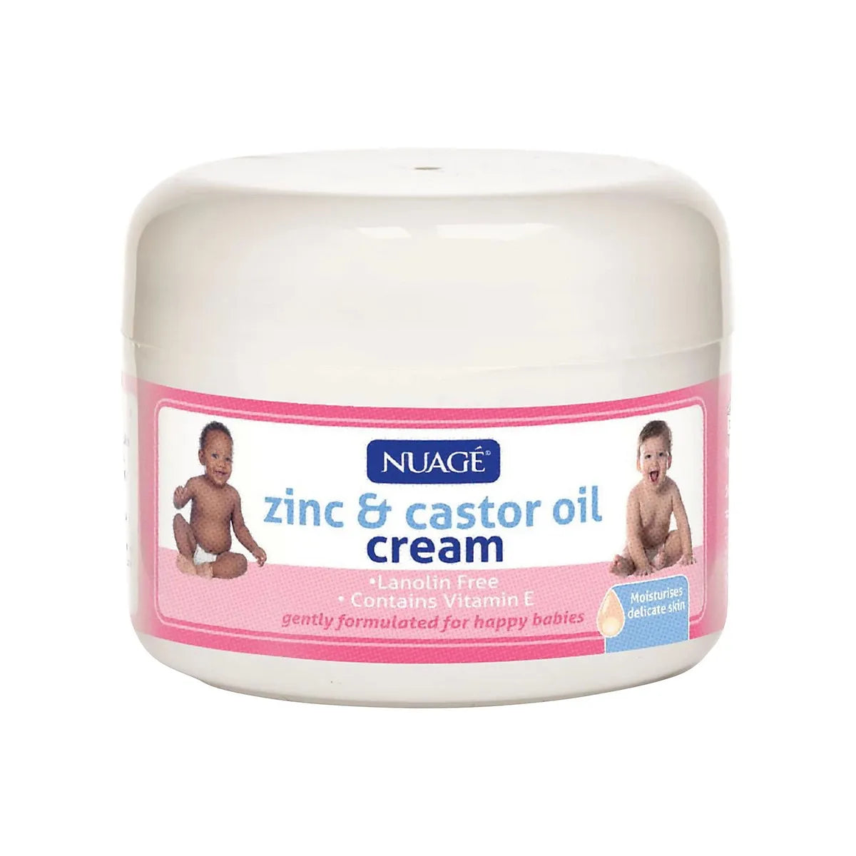 Nuage Zinc & Castor Oil Cream 200ML Ct024A (Pack of 12)