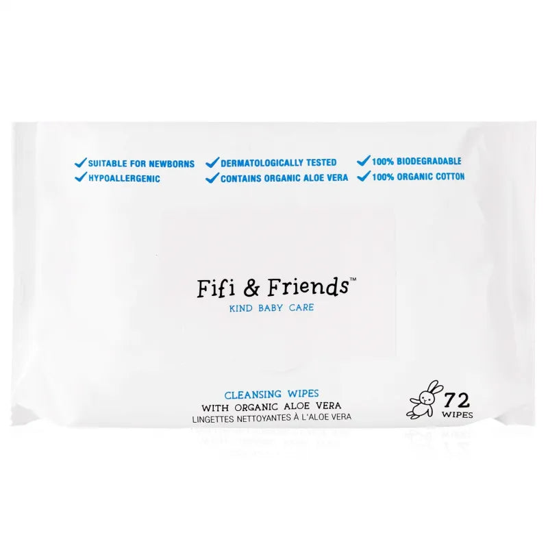 Fifi & Friends 72S Cleansing Wipes (Pack of 12)