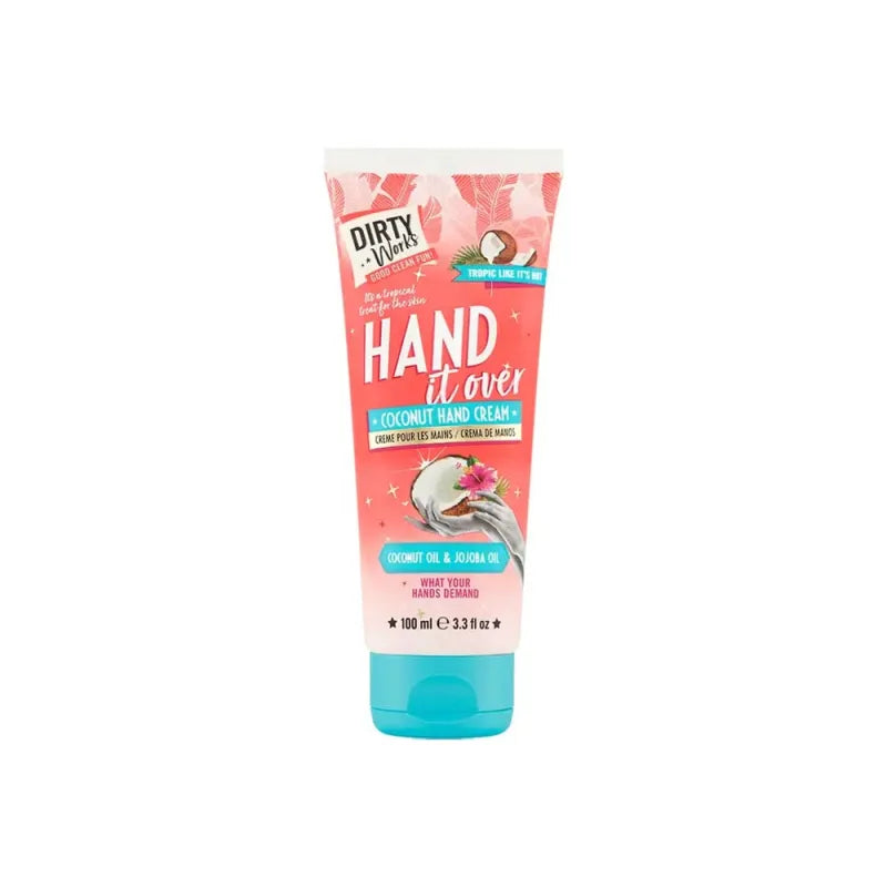 Dirty Works Coconut Hand Cream 100ML (Pack of 6)