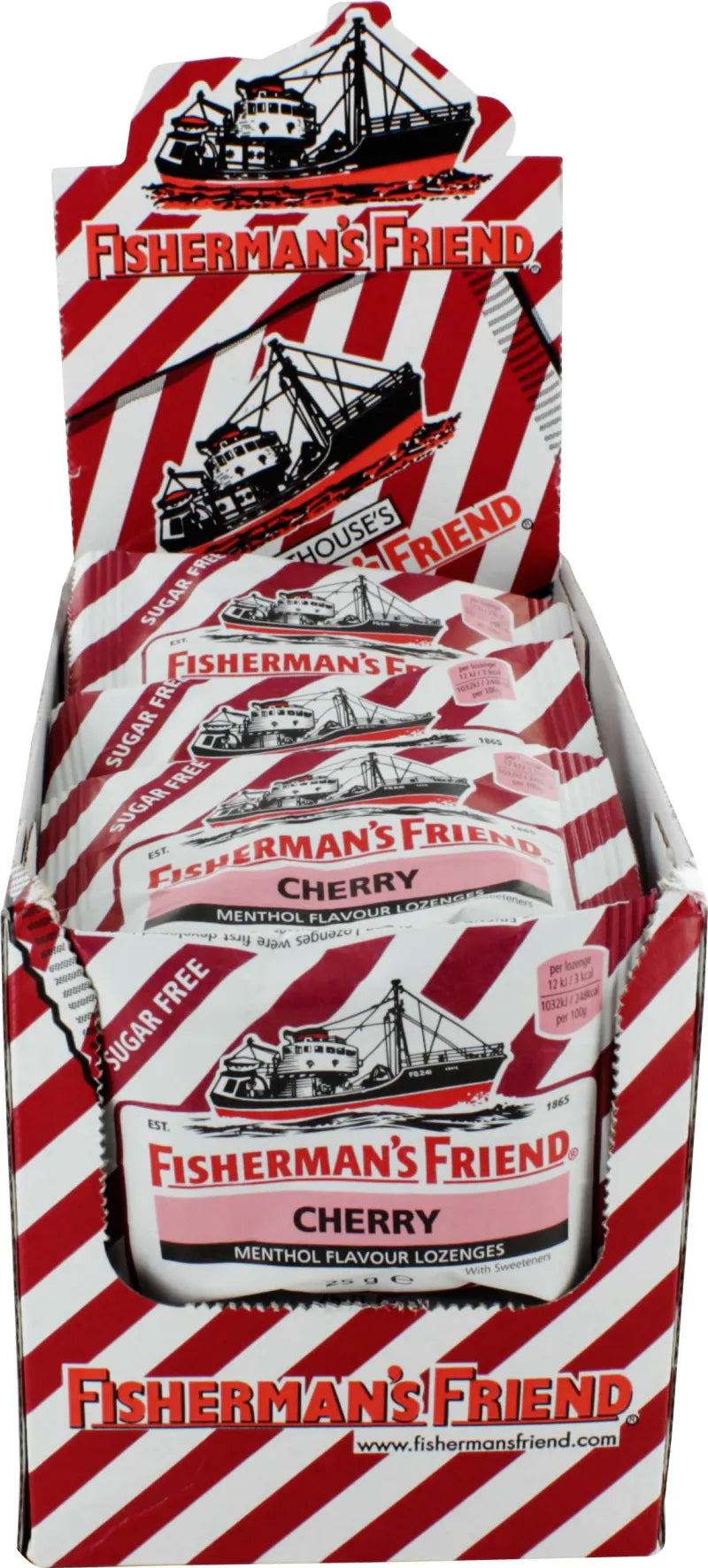 Fisherman Friend Cherry Lozenges X24 (Pack of 24)