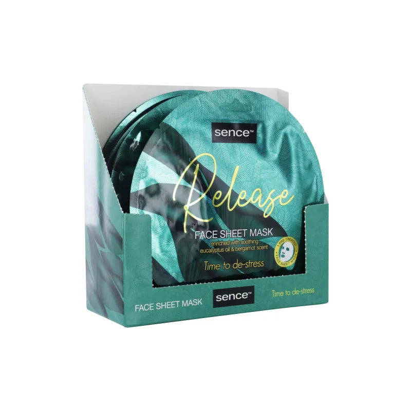 Sence Release Face Sheet Mask X12 (Pack of 12)