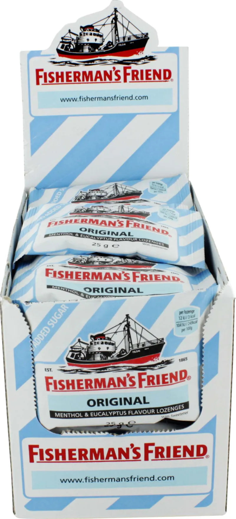 Fisherman'S Friend Euclyptus Sugar Free X 24 (Pack of 24)
