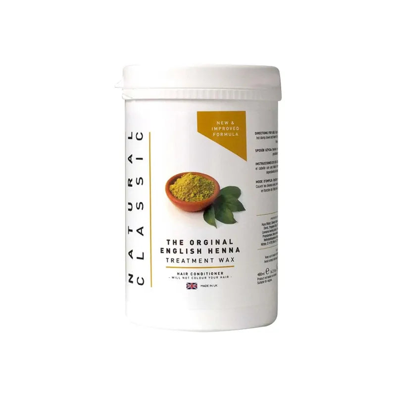 Natural Henna Wax Pot 480G (Pack of 6)