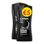 Lynx Black S/Gel 225ML Twin PK (Pack of 6)