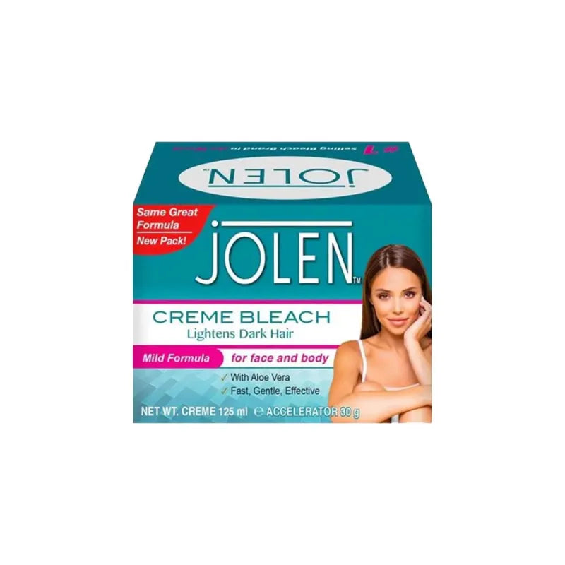 Jolen Creme Bleach Mild 125ML (Pack of 3)