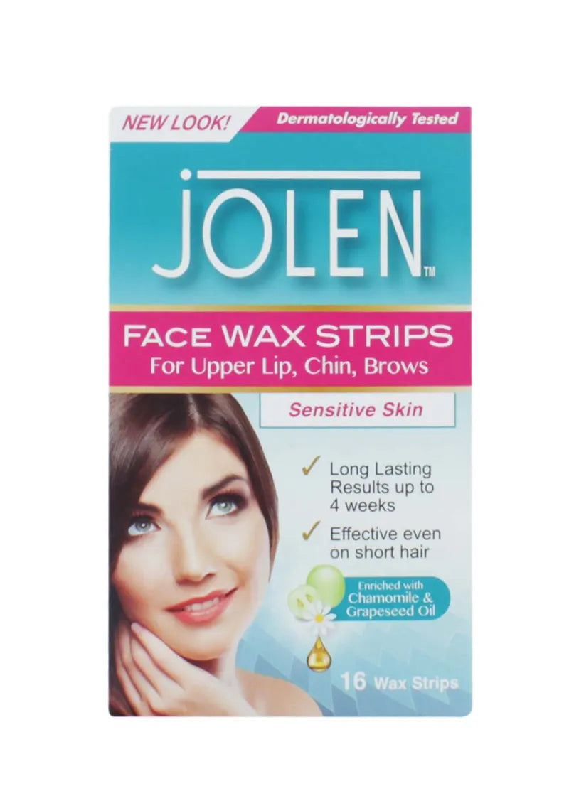 Jolen Facial Strip Wax 16S (Pack of 3)