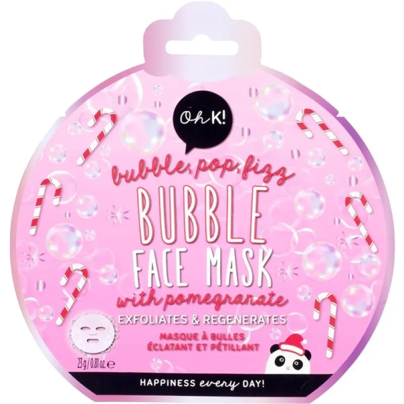 Oh K Bubble Fizz Face Tissue Mask X12 (Pack of 12)