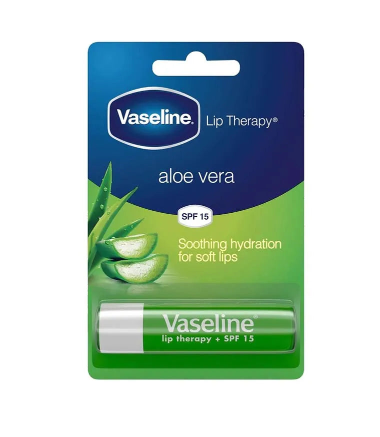 Vaseline Aloe Lip Balm 4G (Pack of 8)