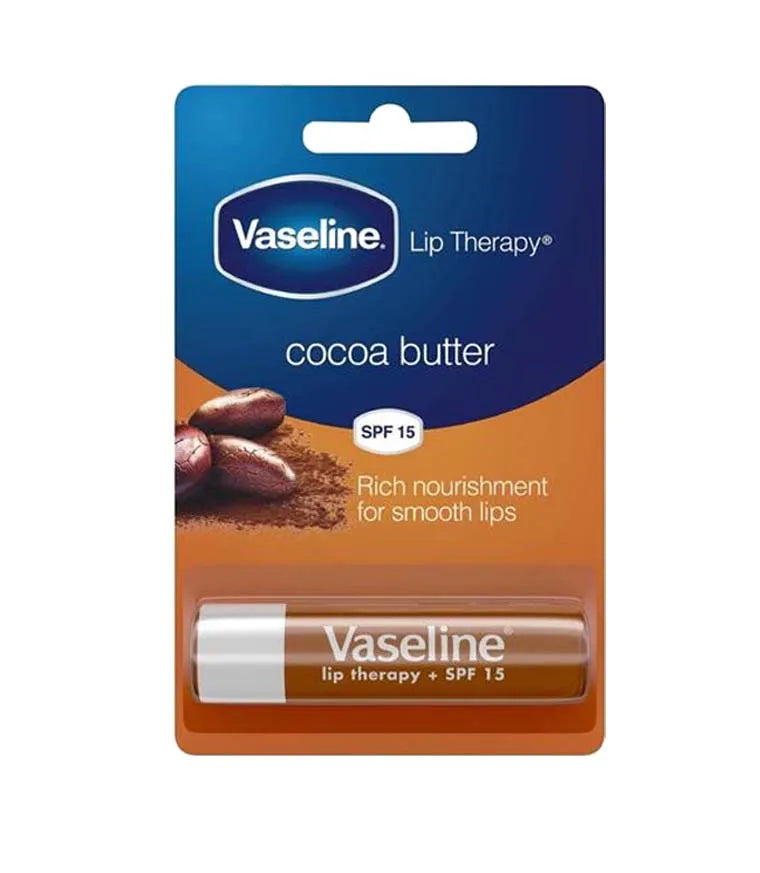 Vaseline Cocoa Butter Lip Balm 4G (Pack of 8)