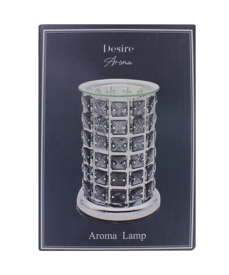 Lp46012 Desire Aroma Lamp Silver & Black (Pack of 3)