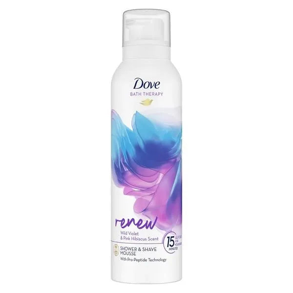 Dove Shower & Shave Mousse Renew 200ML (Pack of 6)