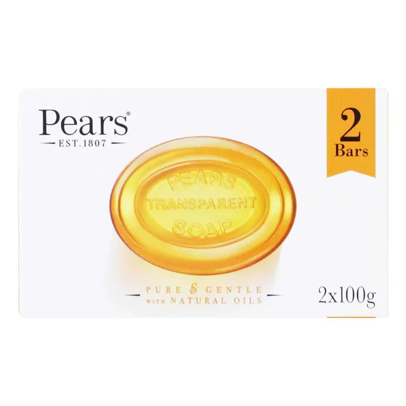 Pears Soap Twin Pack 2X100G (Pack of 6)