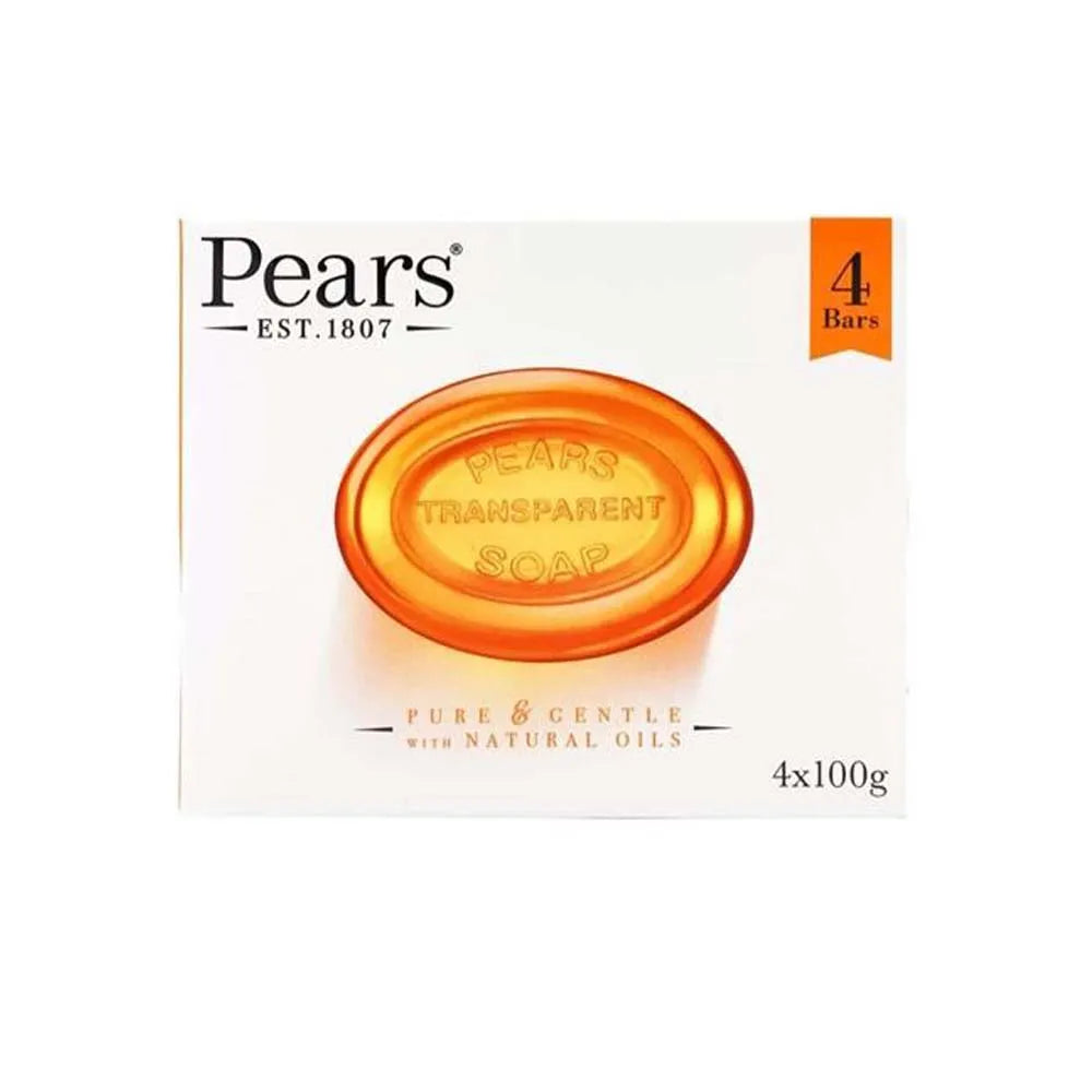 Pears Soap 100G 4PK (Pack of 6)