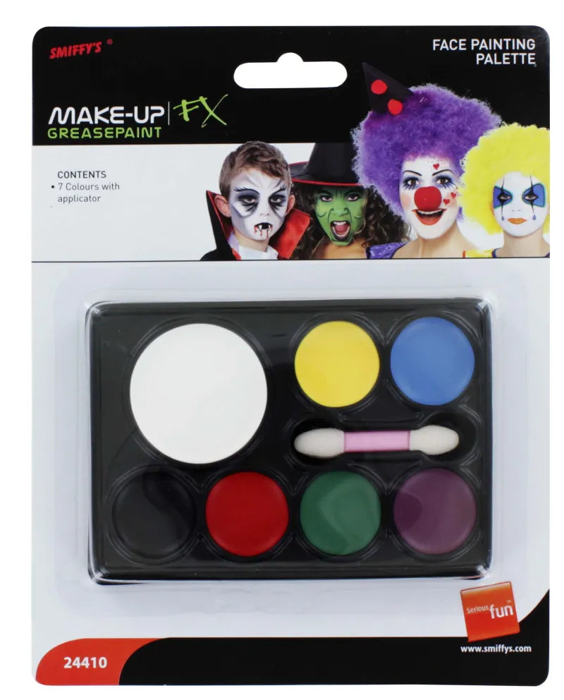 Smiffys Face Painting Palette (Pack of 6)