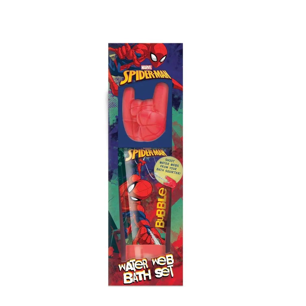 Spiderman Water Web 2-Piece Bath Set – gift set