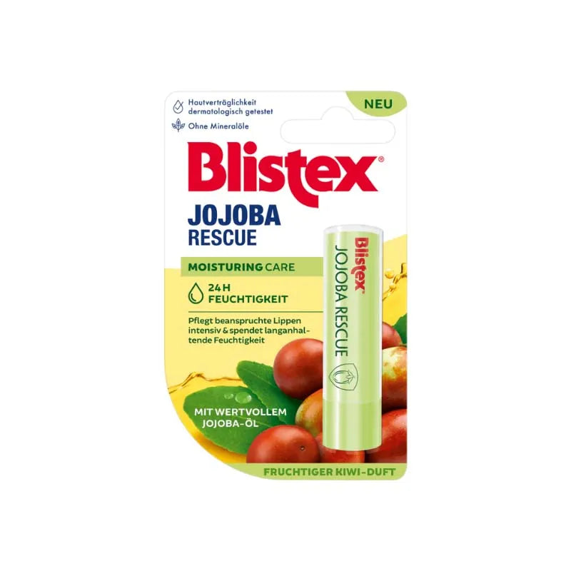 Blistex Jojoba Rescue Lip Care Stick 3.7G (Pack of 6)