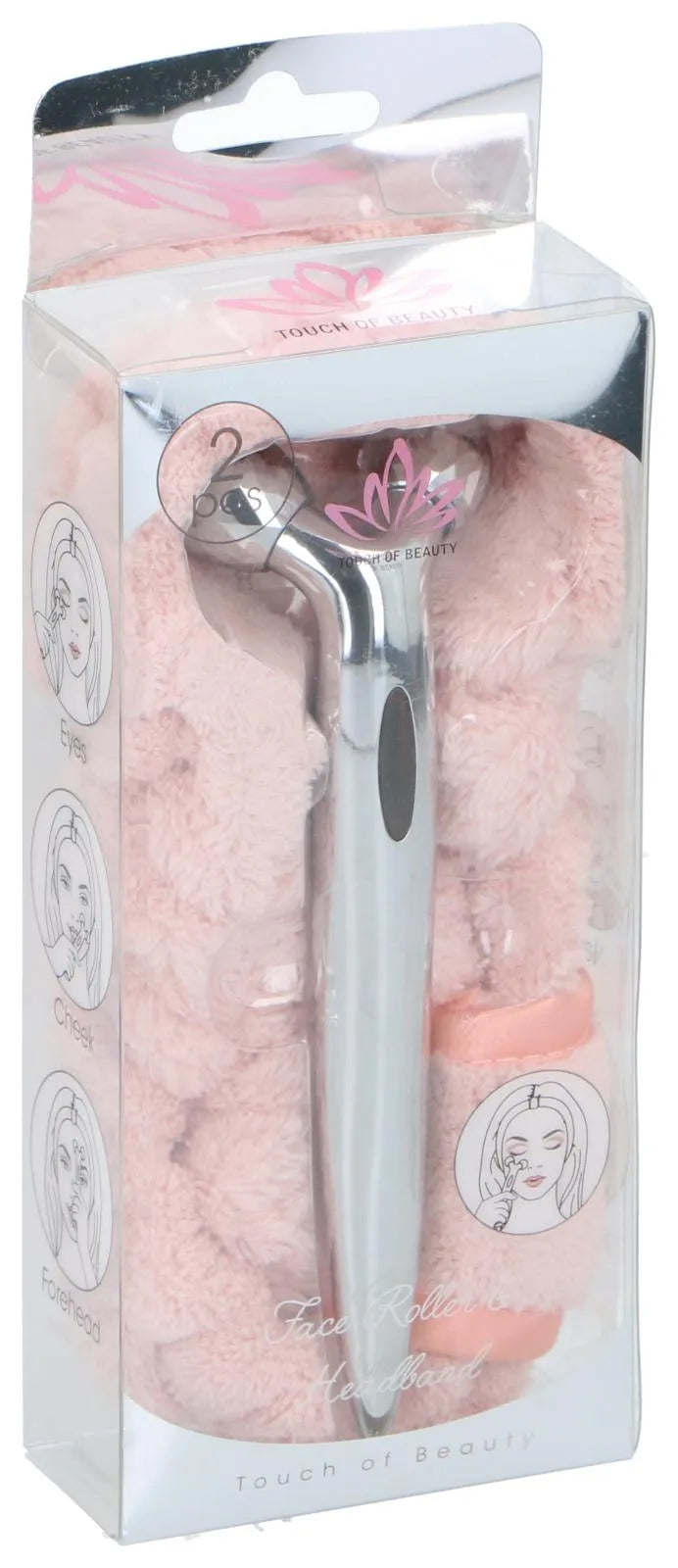 Face Roller & Headband Set (Pack of 6)