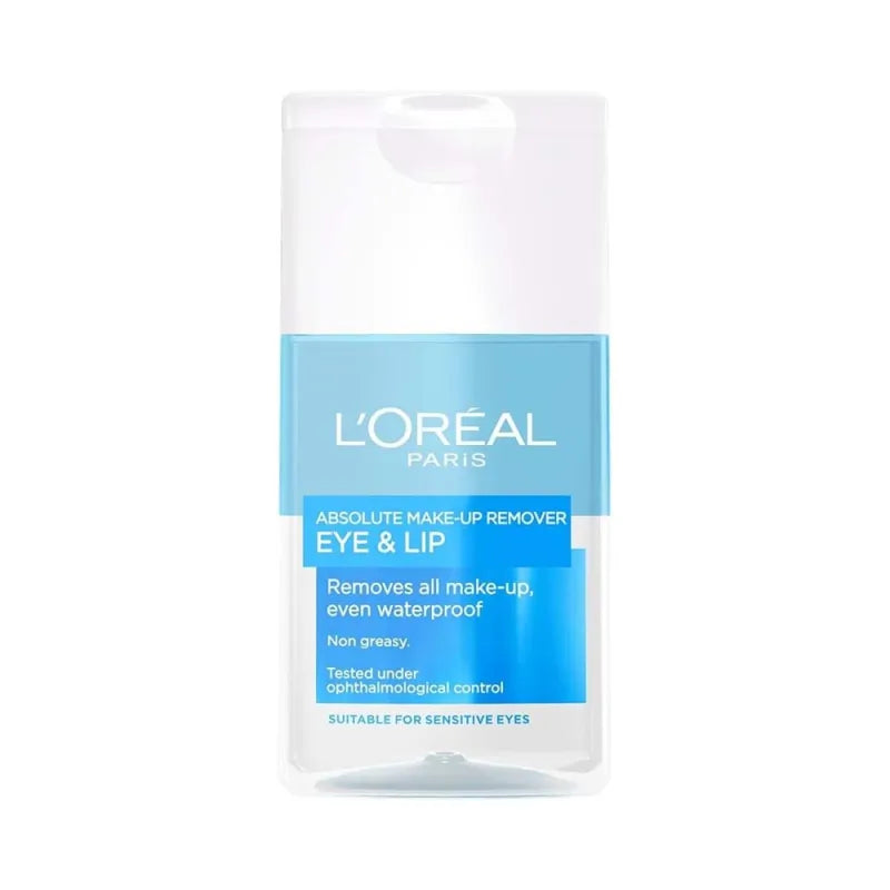 Loreal Eye & Lip Make Up Remover 125ML (Pack of 3)