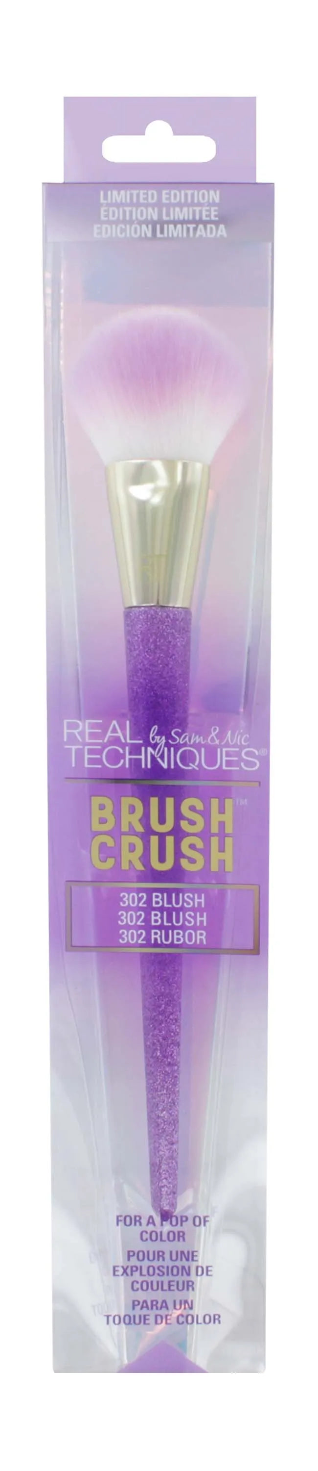 Real Techniques Brush Crush Blush Brush 1754M (Pack of 3)