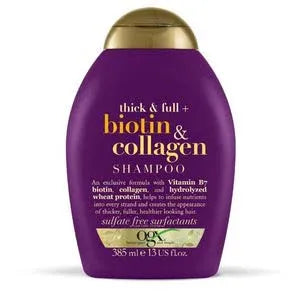 Ogx Biotin Collagen Shampoo 385ML (Pack of 6)