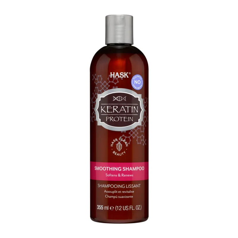 Hask Keratin Protein Shampoo 355ML (Pack of 4)