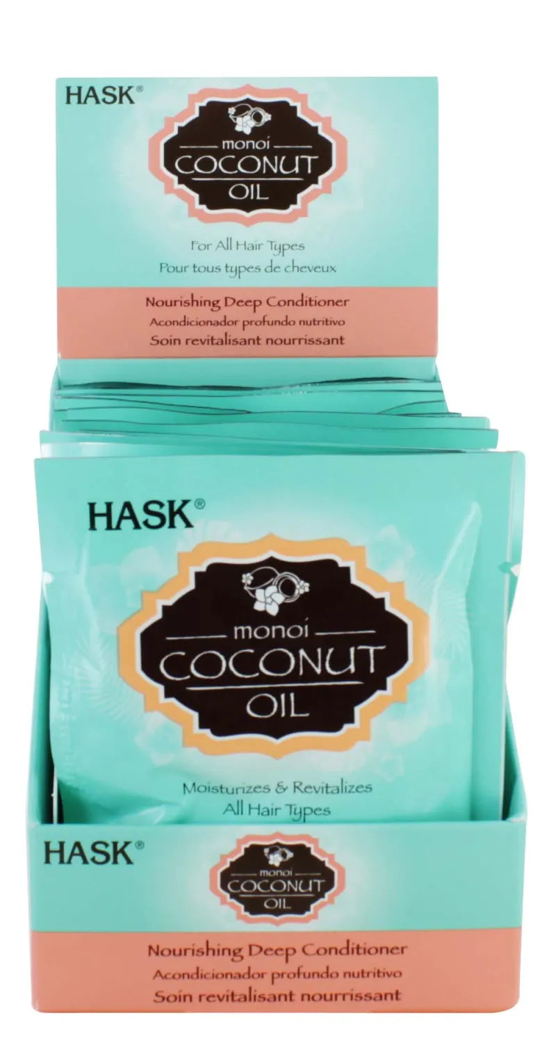 Hask Coconut Oil Sachet X12 (Pack of 12)
