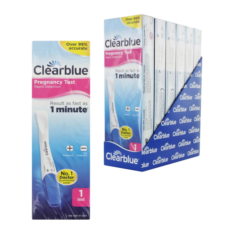 Clear Blue Rapid Pregnancy Test – self-test kit