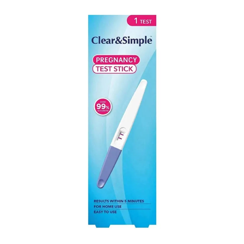 Clear & Simple Pregnancy Test Stick – self-test kit