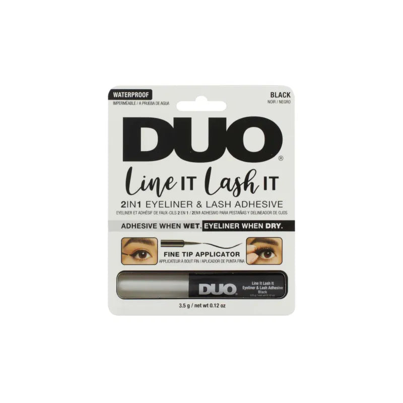 Duo Line It Lash It 2 In 1 Eyeliner & Lash Adhesive 66949 (Pack of 6)