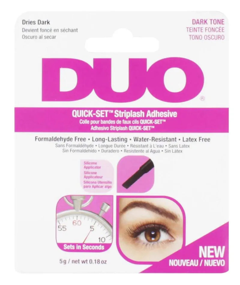 Duo Quick-Set Striplash Adhesive Dark 67582 (Pack of 6)