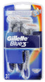 Gillette 3 Blue 3S Razors (Pack of 6)