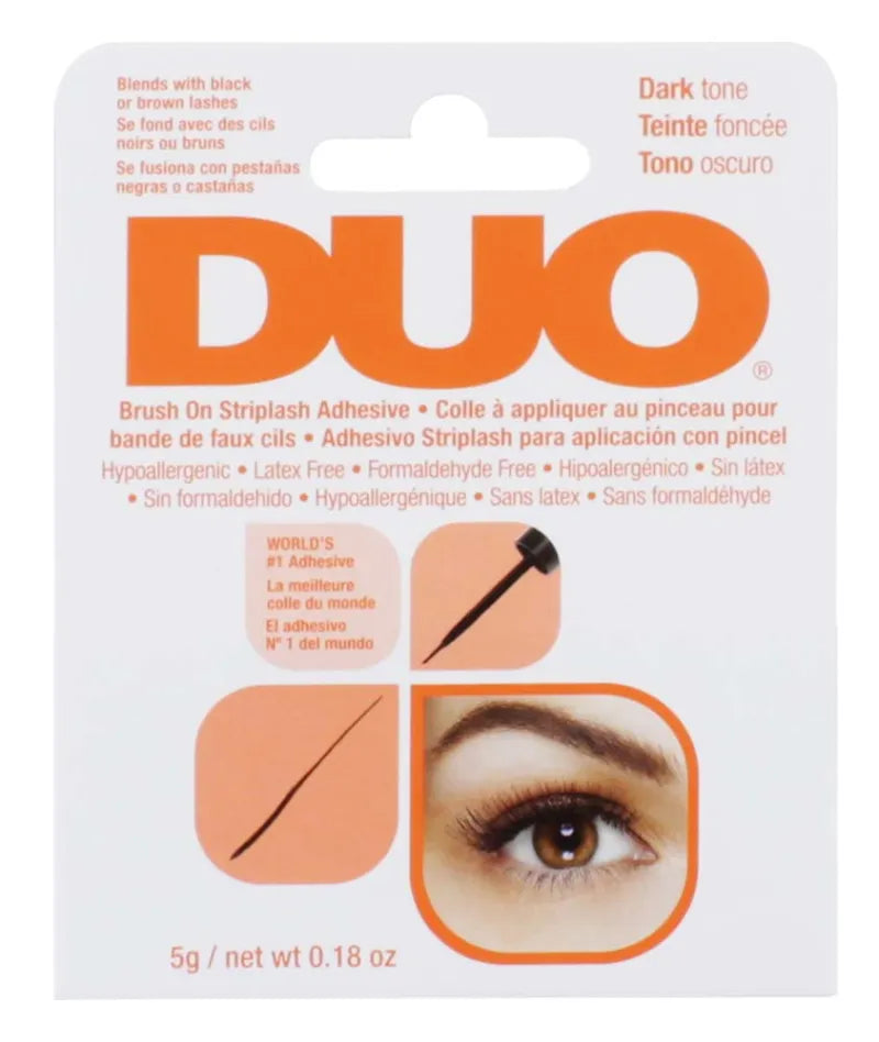 Duo Brush On Dark Adhesive With Vitamins 5G (56896) (Pack of 6)