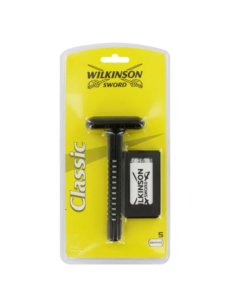 Wilkinson Sword Classic Razor & 5 Blades (Pack of 6)