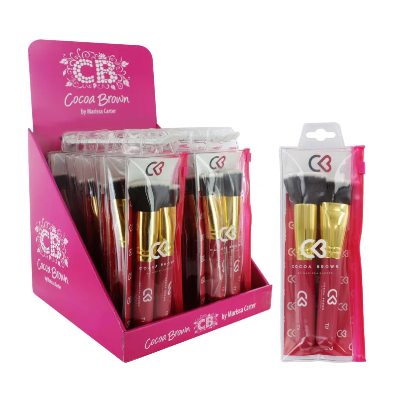 Cocoa Brown Tontouring Brush Set (Pack of 6)
