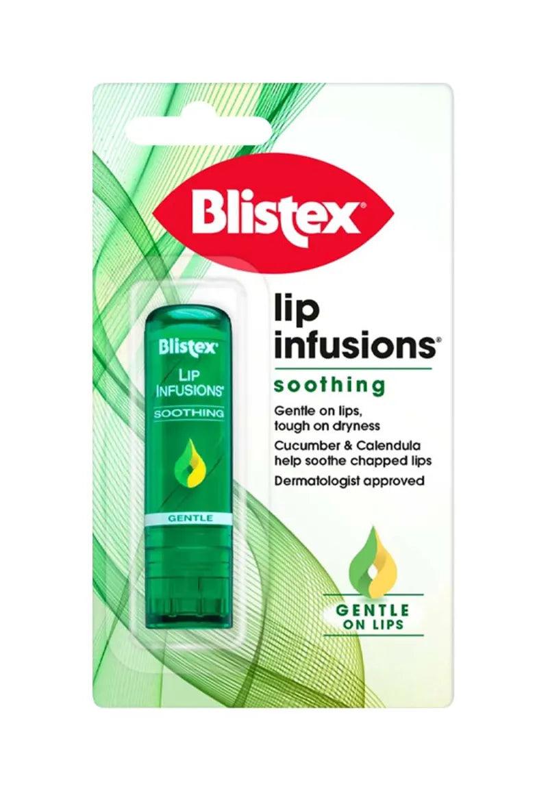Blistex Lip Infusions 3.7G Soothing (Pack of 6)