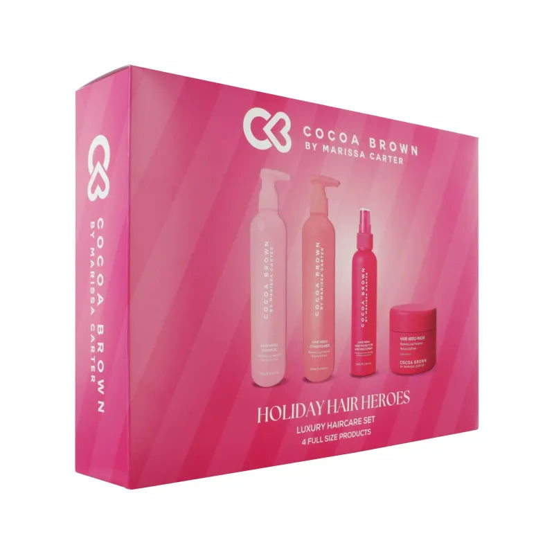 Cocoa Brown Holidays Hair Heroes Gift Set (Pack of 5)