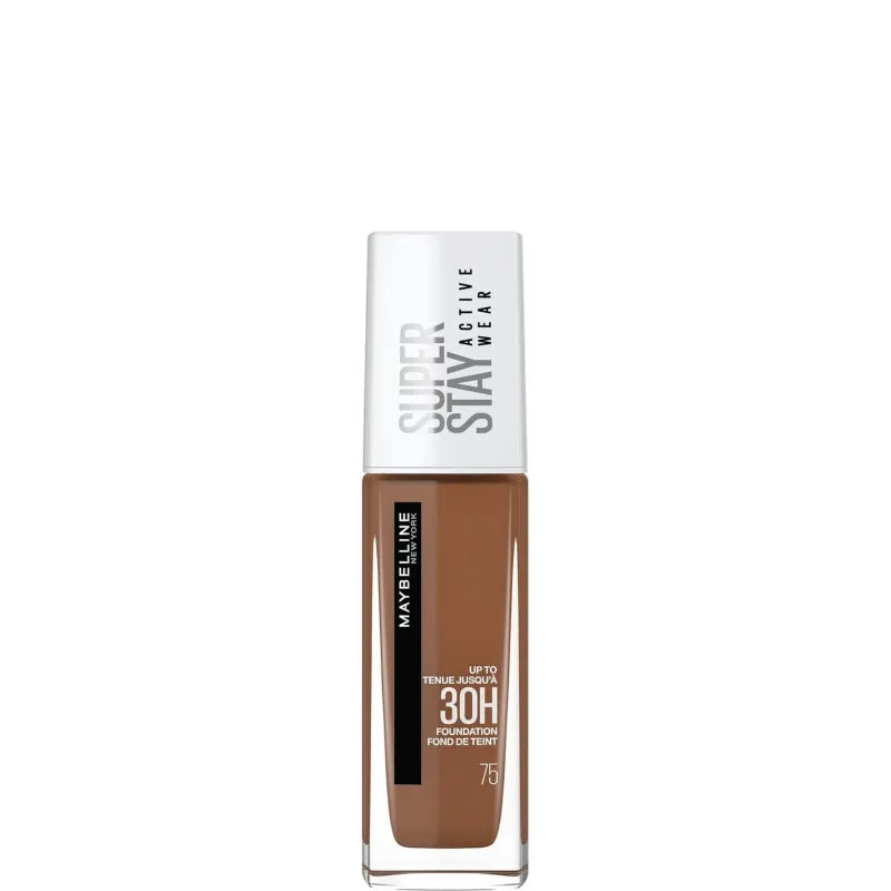 Maybelline Super Stay 30 Hr 75 Foundation Mocha (Pack of 3)