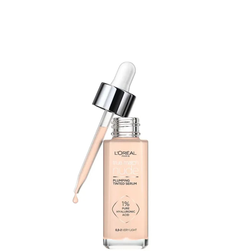 L'Oreal True Match Nude Plumping Tinting Serum Very Light (Pack of 3)