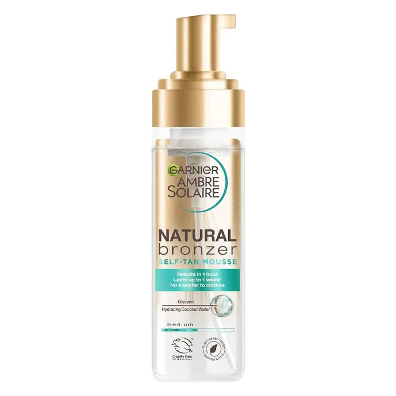 Ambre Solaire Natural Bronzer Tan Mousse 200ML (Pack of 6)