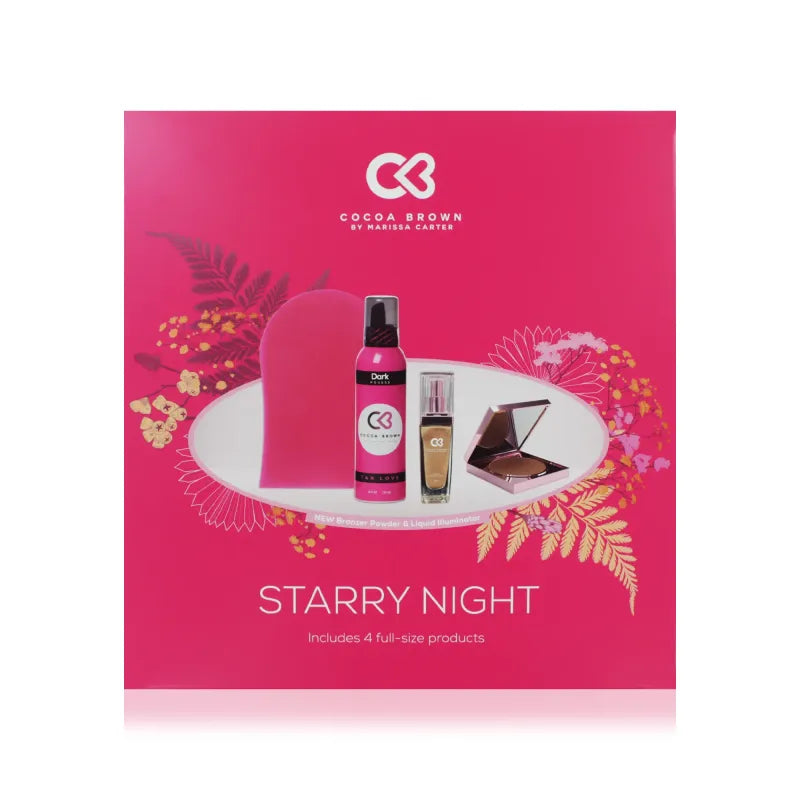 Cocoa Brown Starry Night Set (Pack of 6)