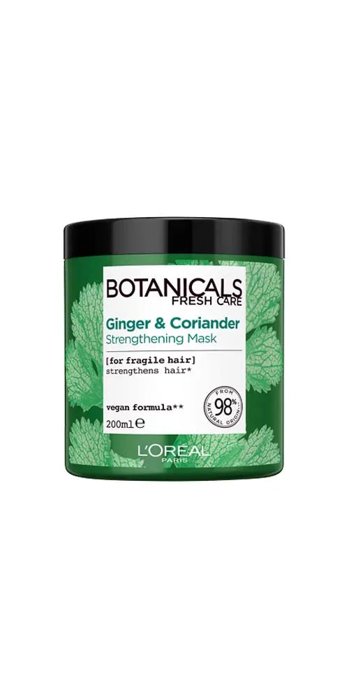 Loreal Botanicals Hair Mask Ginger & Coriander 200ML (Pack of 6)