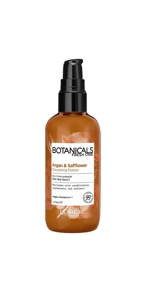 Loreal Botanicals Hair Potion Argan & Safflower125ML (Pack of 6)