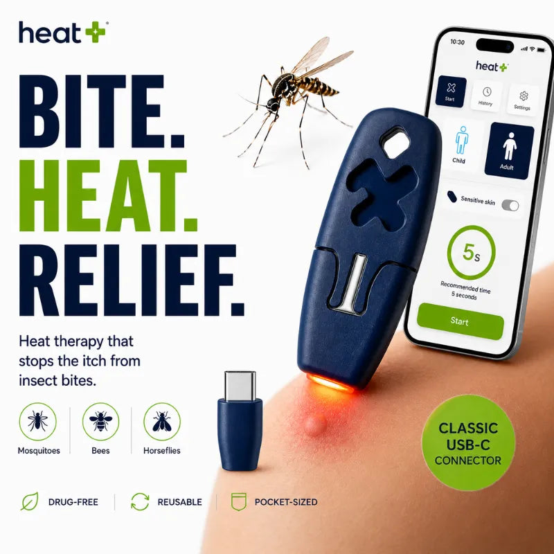 Heat It Insect Bite Solution Classic Usb-C Connector – relief and repellent product